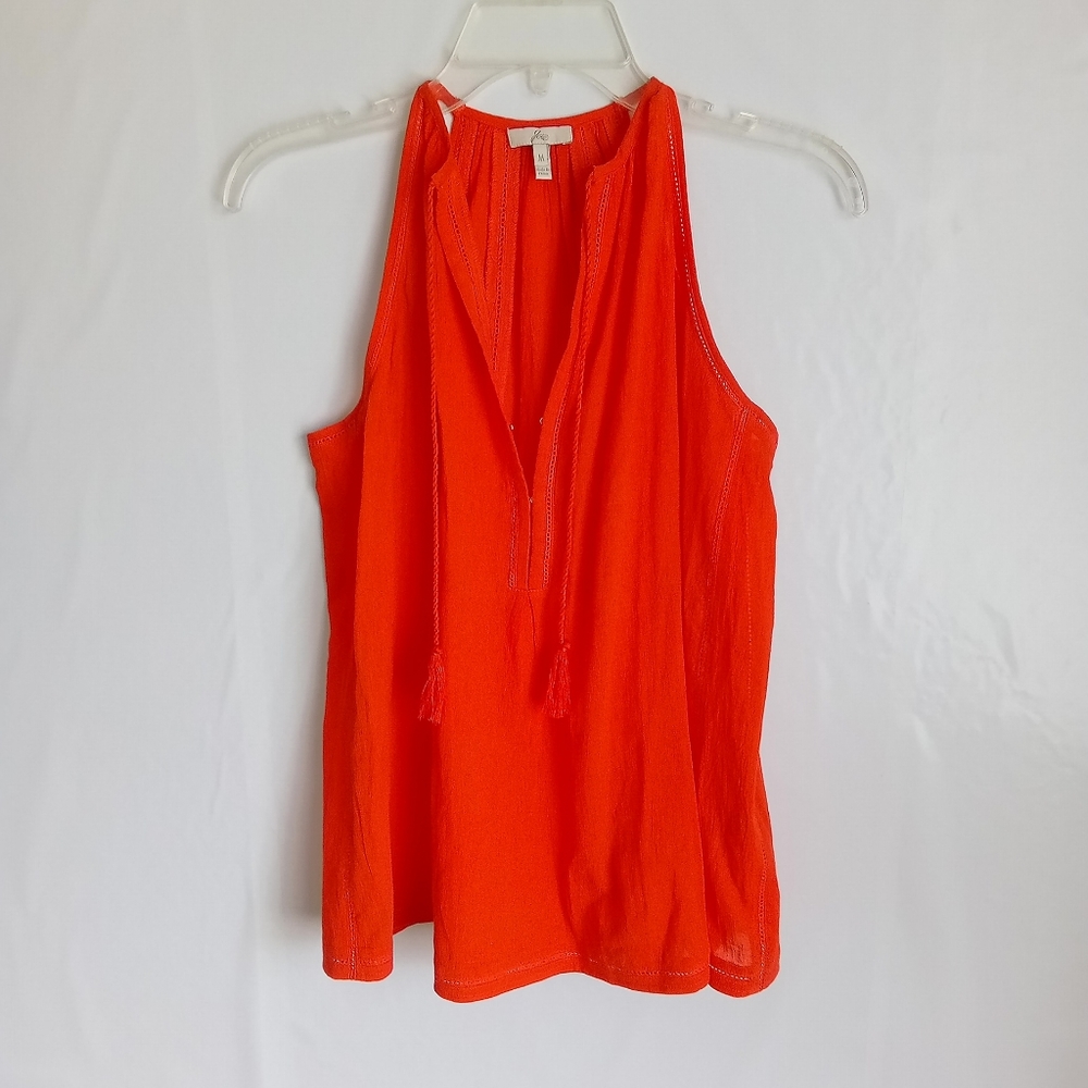 Joie Red/Orange Summer Top